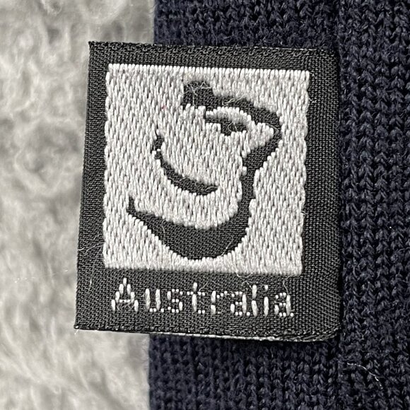 Weiss Art Pure Wool Sweater Vest Mens XL Australian Koala Preppy - Picture 4 of 9